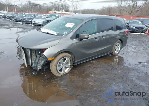 2018 Honda Odyssey Ex-L z USA, uszkodzony, nr VIN 5FNRL6H75JB017270